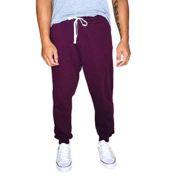 Divided Other - Divided H&M Maroon Jogger Men’s Sweatpants